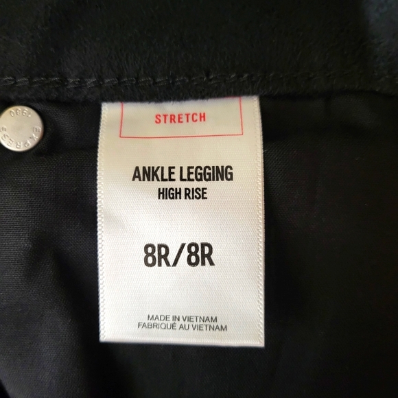 New Express skinny leather jeans, inside super soft, stretchy, size 8R (regular) - Picture 6 of 6